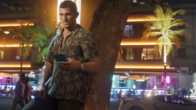 Jason Duval in an official GTA 6 screenshot